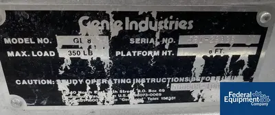 USED Genie Genie Lift, Model GI8