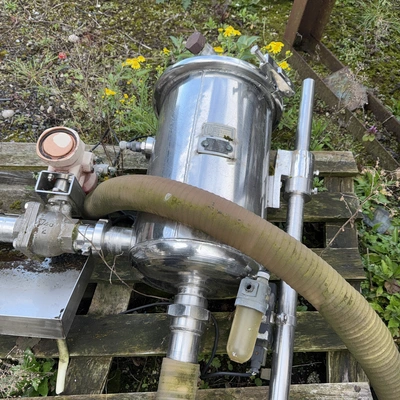 20L S/S Vertical Enclosed Pressure Pot