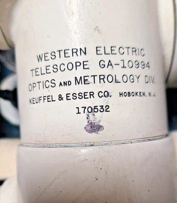 KEUFFEL & ESSER GA-10994 Special Alignment Telescope