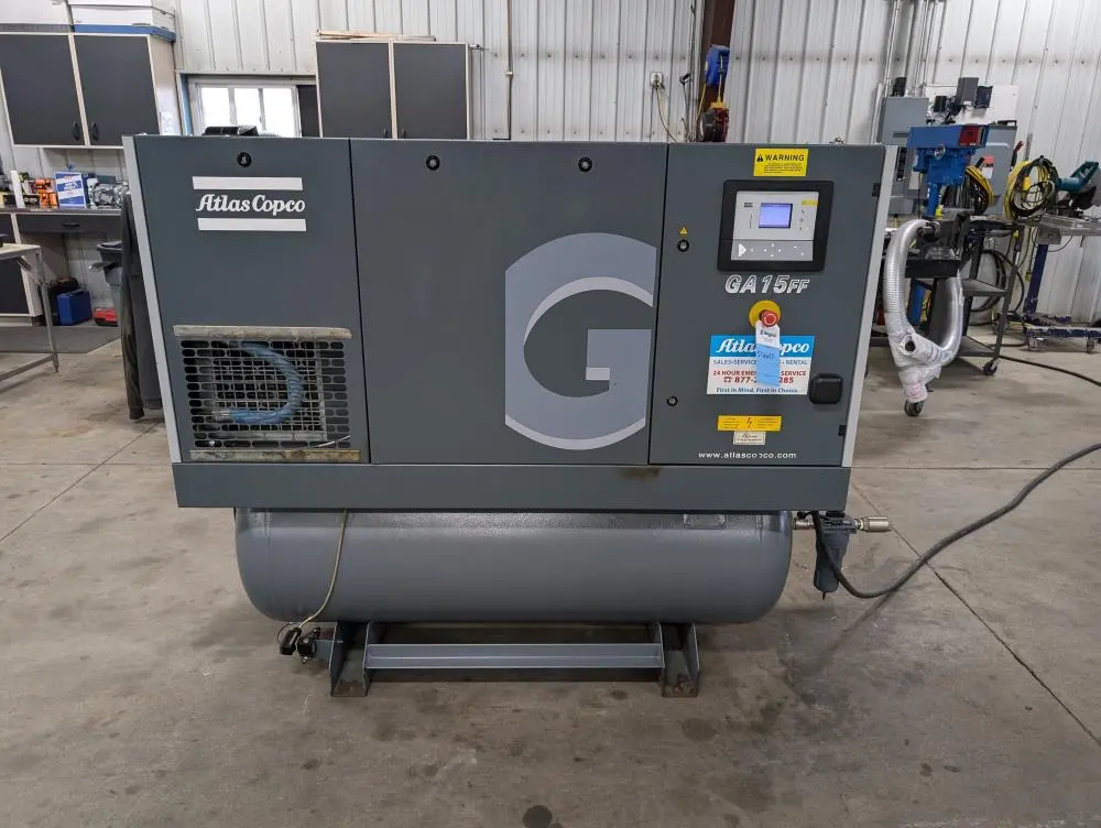 USED 2012 ATLAS COPCO GA15FF A 125FM