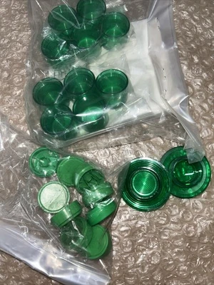 Large Lot of New various IDEC   Buttons & Caps See Photos + Warranty