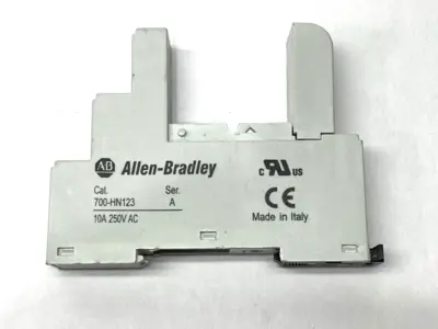 USED ALLEN-BRADLEY SER. A MINI SCREW TERMINAL SOCKET 8-PIN 250VAC 10A