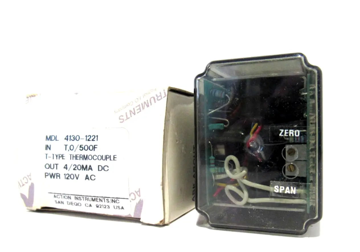 NEW ACTION INSTRUMENTS 4130-1221 SIGNAL CONDITIONER 41301221
