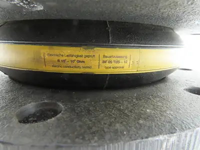 Garlock ERV DN200 8" Flanged Rubber Expansion Joint PN16 8-Bolt