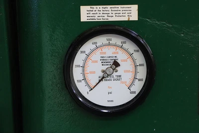 Used Carver 2629 Heated Platen Hydraulic Press New Jersey US | Machinery Values #1334566
