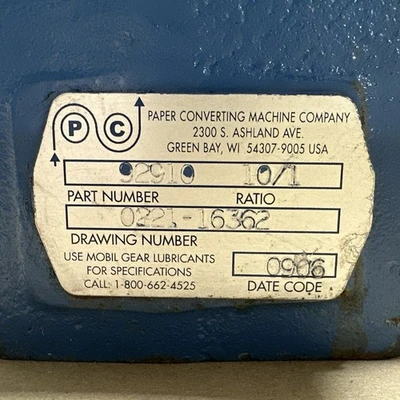 NEW Paper Converting Machines Co 92910
