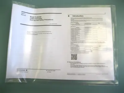 NEW Yokogawa FLXA402 A-B-AD-C5-NN-A2-WR-N-N-N-NN/UM