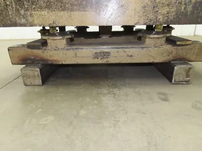 Heavy Duty Pallet Turntable 49x49" Top 18" High 1/4" Steel Plate 2500lbs
