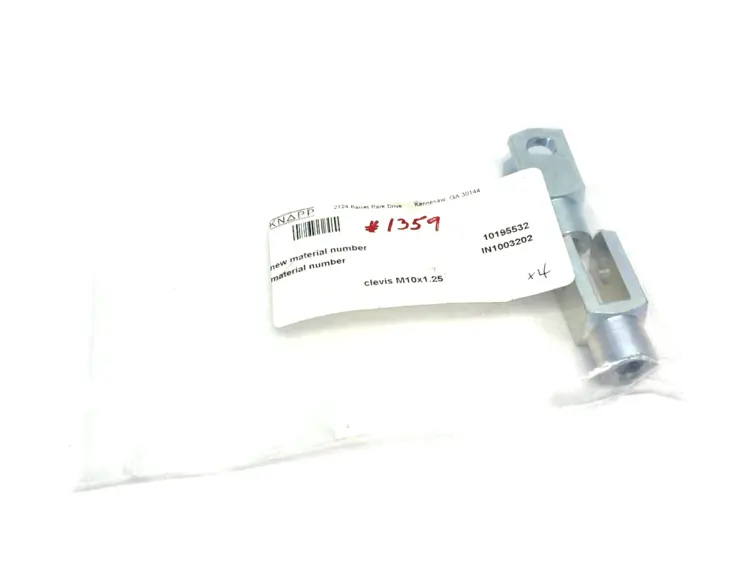 New | in-Stock Knapp Clevis M10x1.25 10195532 Bolts Michigan US | Maverick Industrial Sales #1395836