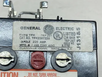 Used ELECTRIC TFK236T225 Miscellaneous Equipment (Electrical & Power) | Surplus Asset Holdings #1202487