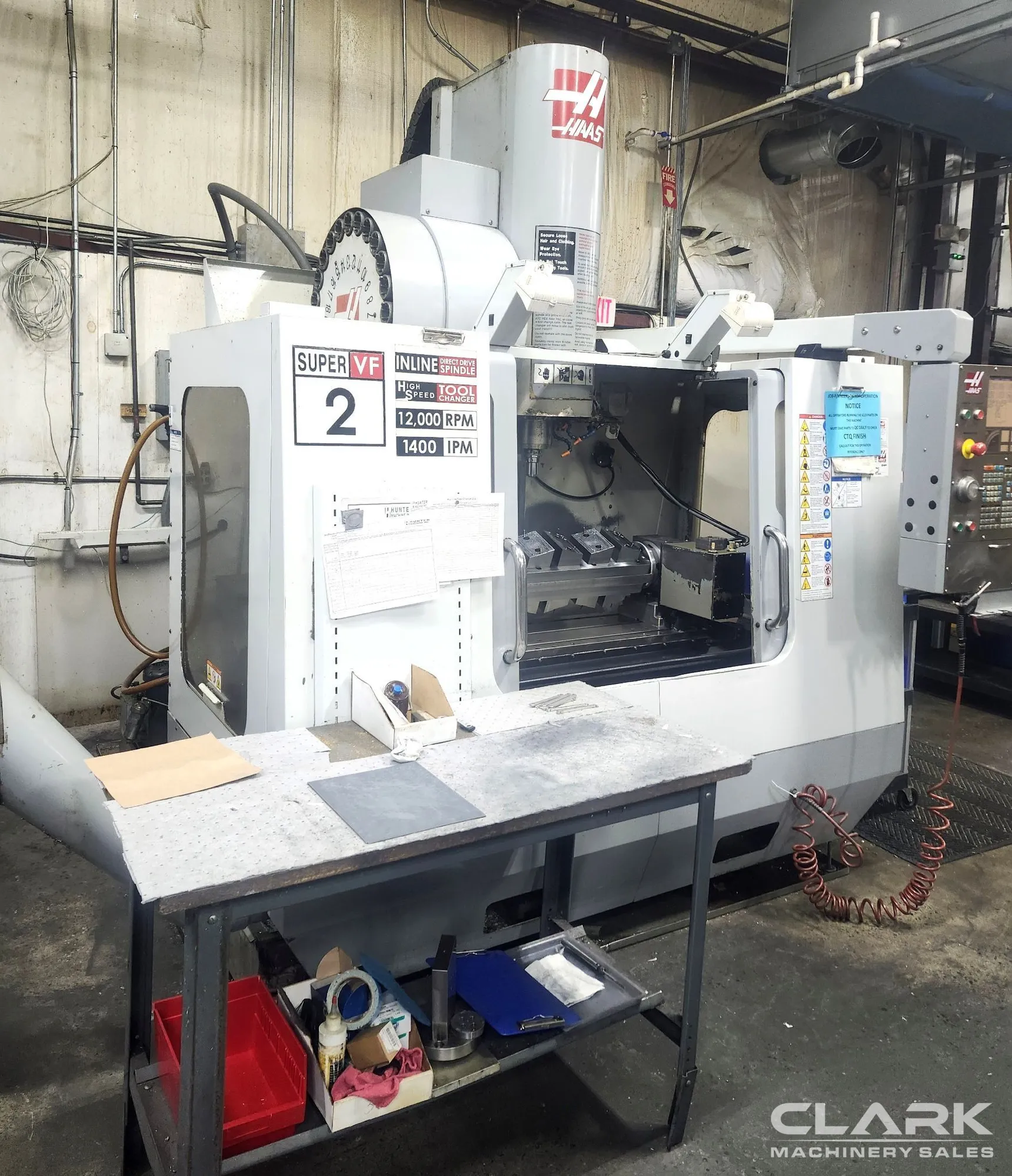 2008 HAAS VF-2SS, TSC, PROBE