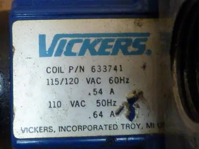 USED VICKERS DG4V-3-0B-M-W-B-40