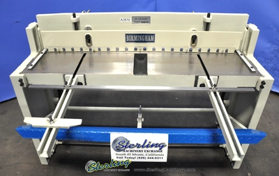 New | in-Stock BIRMINGHAM 0-5216-C Foot Power Shears California US | Sterling Machinery Exchange #1467179