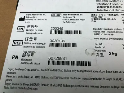 New | in-Stock 2017 BAYER MEDRAD STELLANT Medical Parts | Denova Medical #1521433