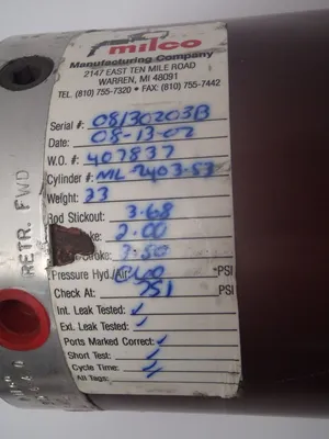 USED MILCO ML-2403-53