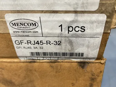 Used MENCOM CORPORATION GFRJ45R32 Panel Mounts Ohio US | HGR 24 #1134627
