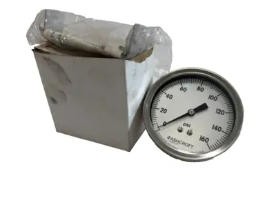 NEW ASHCROFT Q-8937 PRESSURE GAUGE Q8937