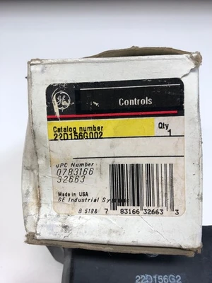 NEW GENERAL ELECTRIC GE 22D156G002