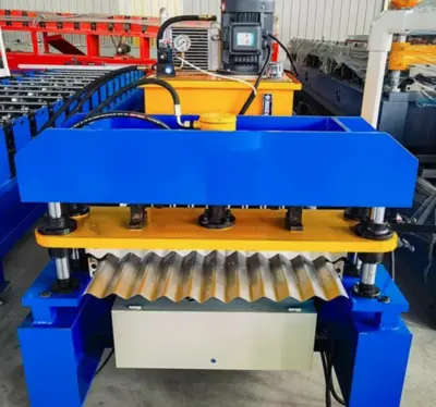 Corrugated Roof Roll Forming Machine – Albania