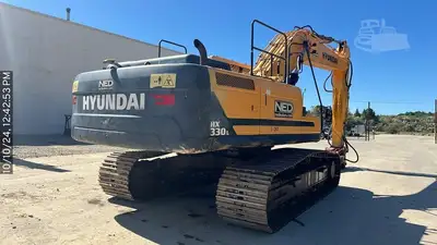 Used 2017 HYUNDAI HX330L Crawler Excavators North Carolina US | National Equipment Dealers #1436885