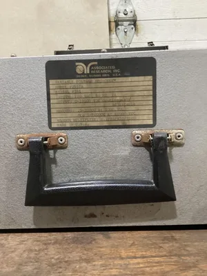 Associated Research Variable Voltage Meg-Chek;  120VAC 60 Hz 2A