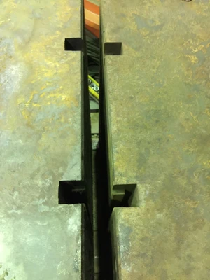 USED * 61.5" X 42" X 48.5" Angle Plates