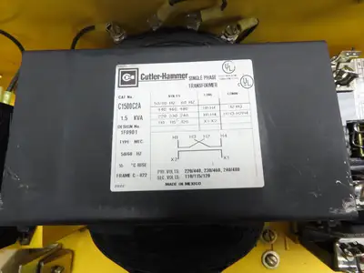 Cutler Hammer 377D993G01 Fused Busway Disconnect 3PH to 1PH Transformer 15A 115V