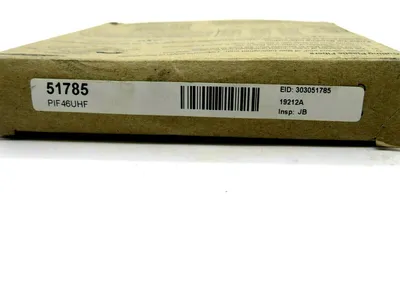 NEW BANNER PIF46UHF PLASTIC FIBER 51785