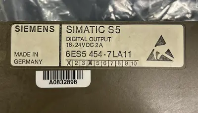 Used SIEMENS 6ES5454-7LA11 Input / Output Modules | Surplus Asset Holdings #1205932