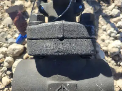 1 1/2" Class 800 Gate Valve API 602