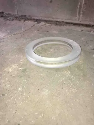 205mm Dia QVF Spacers; SS 205/15