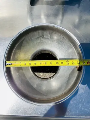 156” Commercial Stainless Steel   Three Compartment Sink w/Garbage Disposer