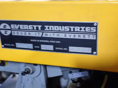 USED EVERETT INDUSTRIES 165055