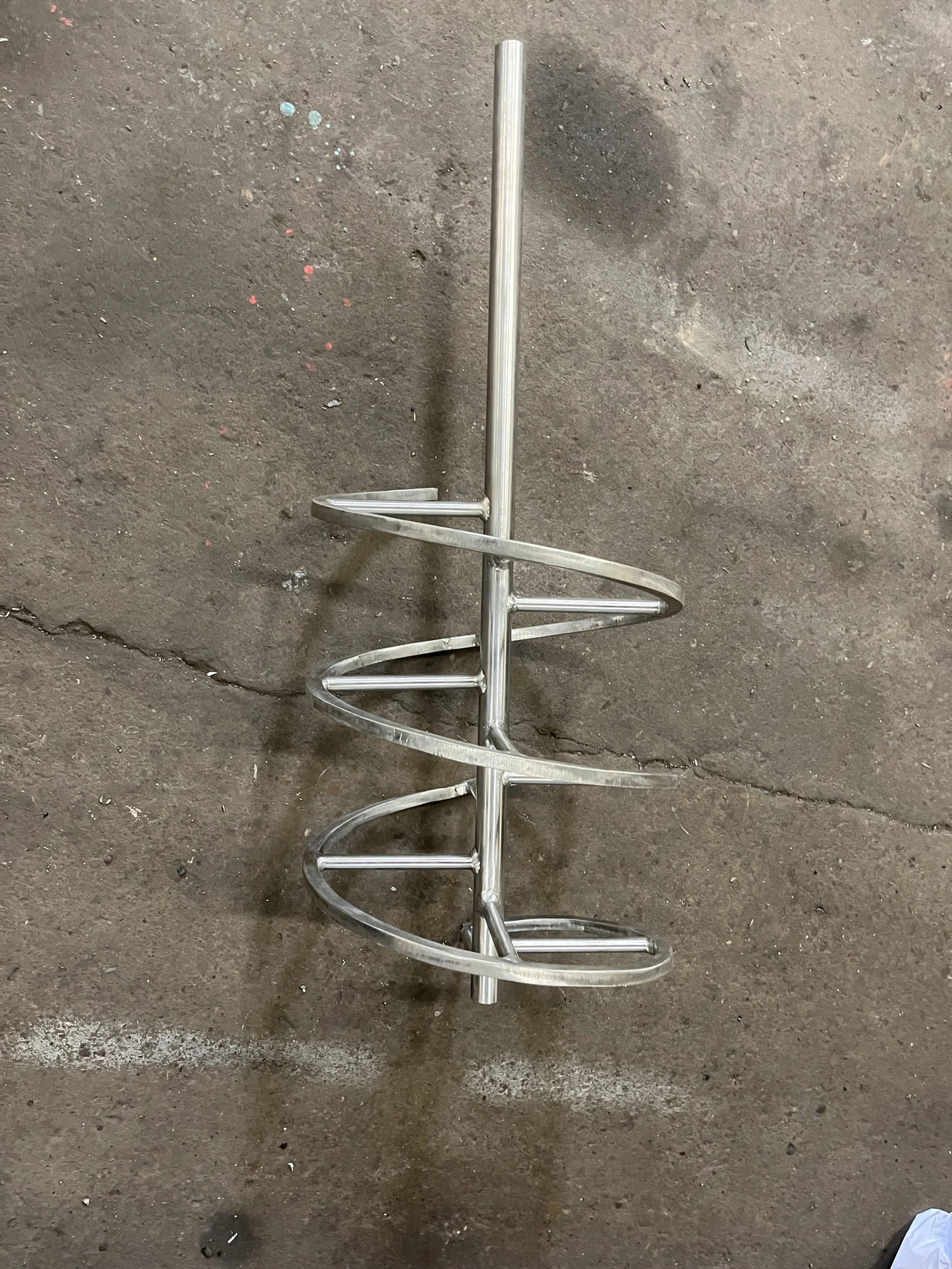300 mm dia S/S Ribbon Spiral Impeller