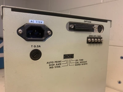 A&D Electric Balanced Scale ER-182A, 32g .01mg, 180g 0.1mg, 115V
