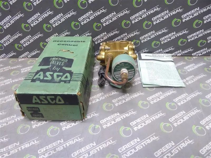 ASCO SK-1955-3 Red Hat Solenoid Valve New