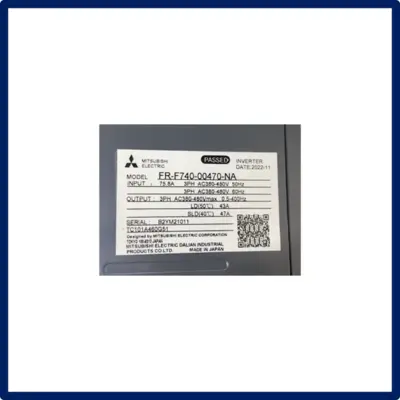 New | in-Stock MITSUBISHI FR-F740-00470-NA Variable Speed Drives Texas US | CNC TOOLS LLC #773632