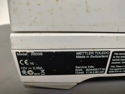 USED Mettler Toledo X603S