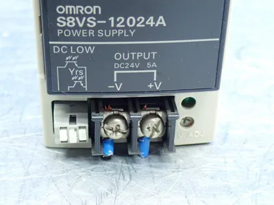 Used OMRON S8VS12024A DIN Rail Power Supplies Ohio US | HGR 24 #1150949