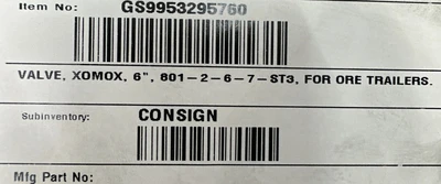 NEW Xomox SG15260