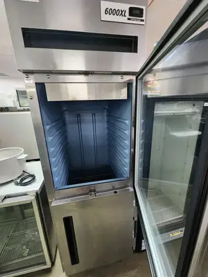 Used Delfield Used Delfield 6025XL One Section Reach In Refrigerator, (2) Right Hinge Solid Door Refrigerators Illinois US | Falcon Restaurant Supply #1376714