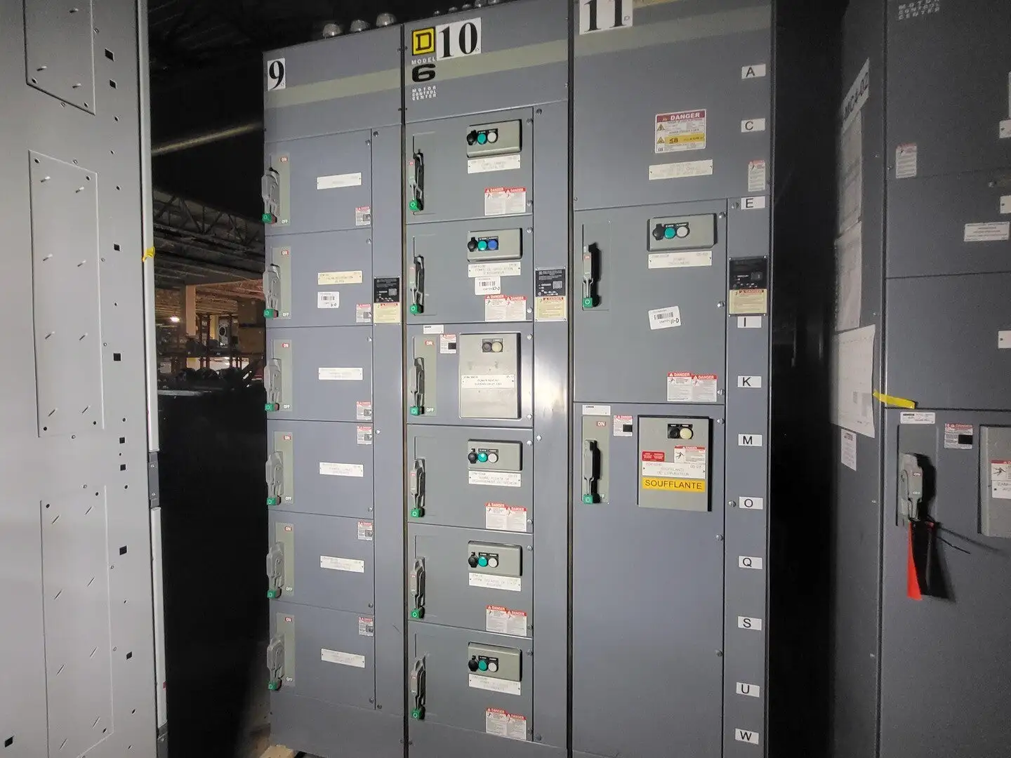 USED SQUARE D MODEL 6