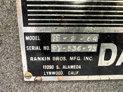 Used DAVIS & WELLS RS-2-64 Woodworking Shapers California US | MachineryMax #1390455