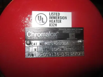 USED CHROMALOX MTS 2100
