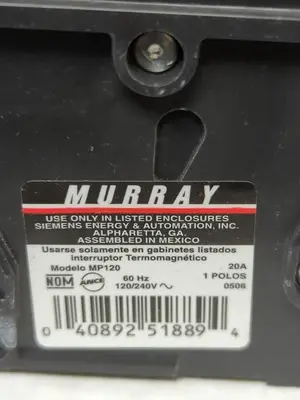 New | in-Stock MURRAY MP120VP Circuit Breakers | Surplus Asset Holdings #1189023