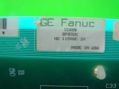 USED GE FANUC IC600BF832K
