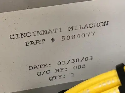 Used CINCINNATI MILACRON 5084077 Robot Parts Michigan US | Ideal Machinery #784171