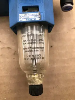 FESTO LFR-C-1/8-S-B Air Filter Regulator 140°F 200PSI