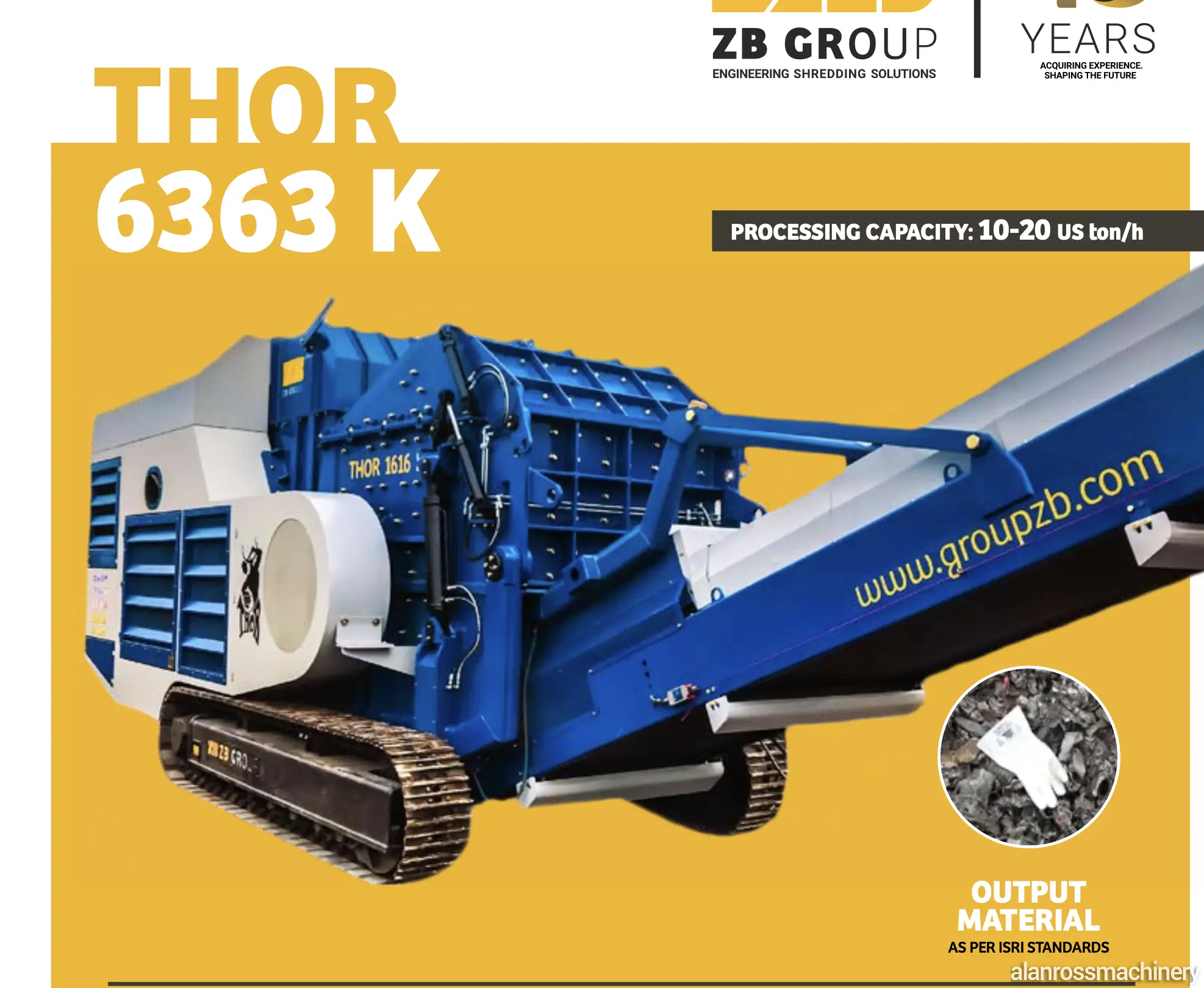 New ZB GROUP THOR 6363k Crushers For Sale | Alan Ross Machinery