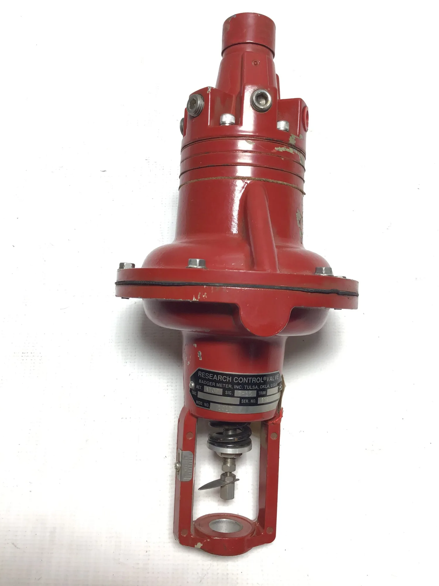 Badger Meter 1017 – BLRA Research Control Valve Actuator